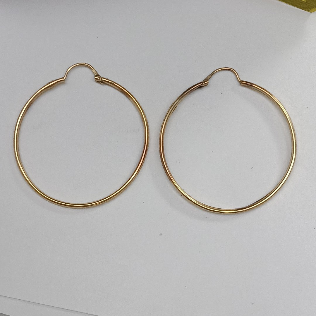 ARRACADAS PAR ORO 10 K 3.6 GRMS (SEMINUEVO)