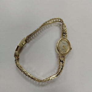 RELOJ CAJA Y PULSO ORO ORO 14 K 17.9 GRMS (SEMINUEVO)