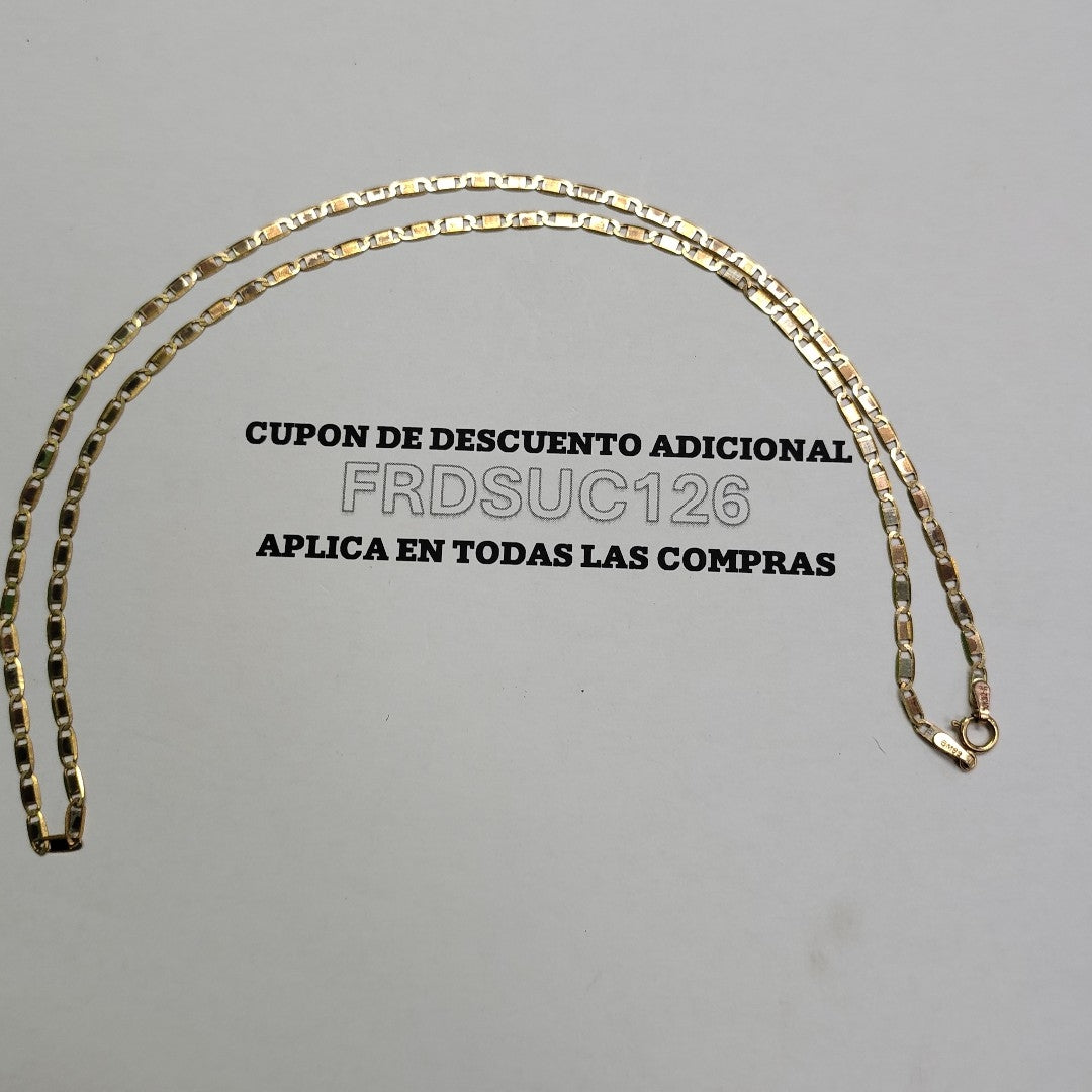CADENA ORO 10 K 3,70 GRMS (SEMINUEVO)