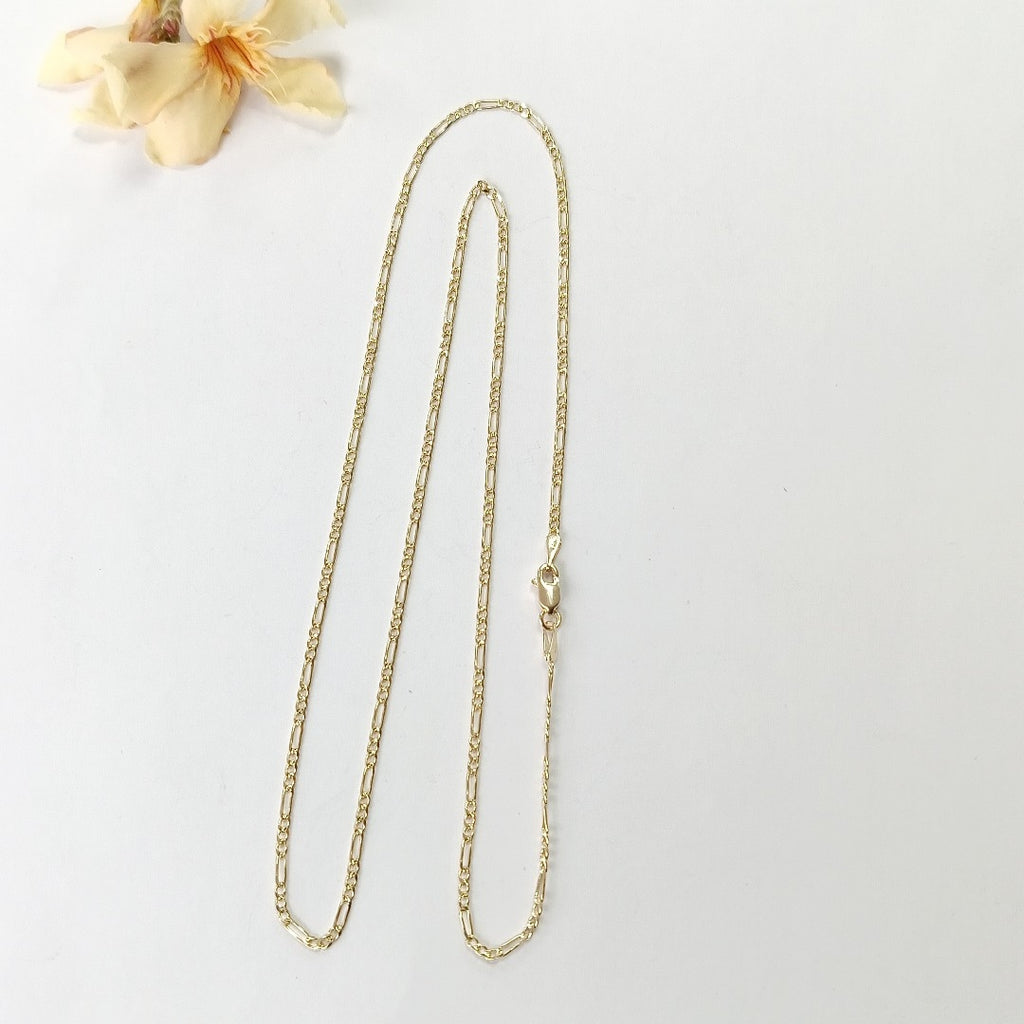 CADENAS 3X1 ORO 14K 55 CM 3.8 GR (NUEVO)