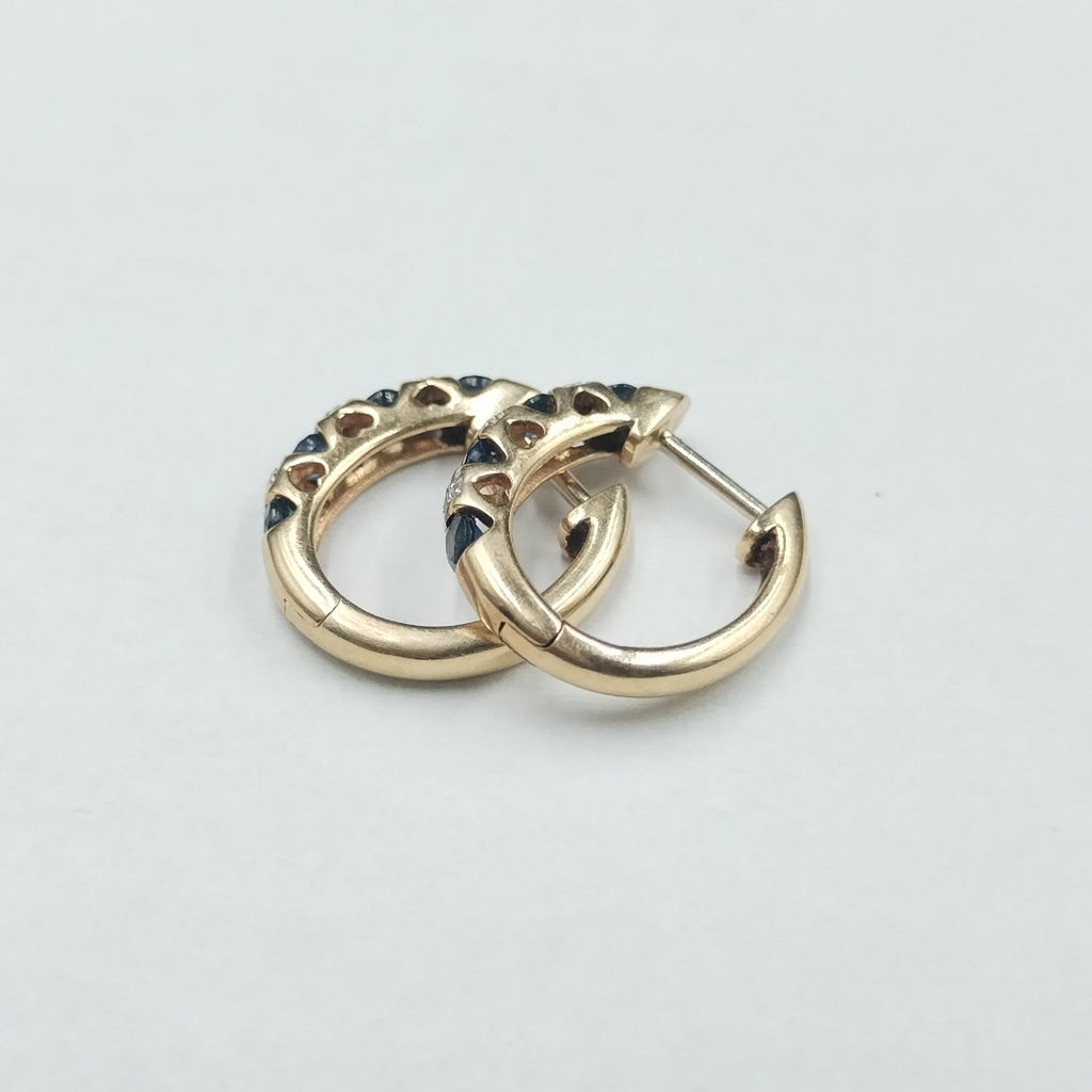 ARRACADAS PAR ORO 14 K 2,60 GRMS (SEMINUEVO)