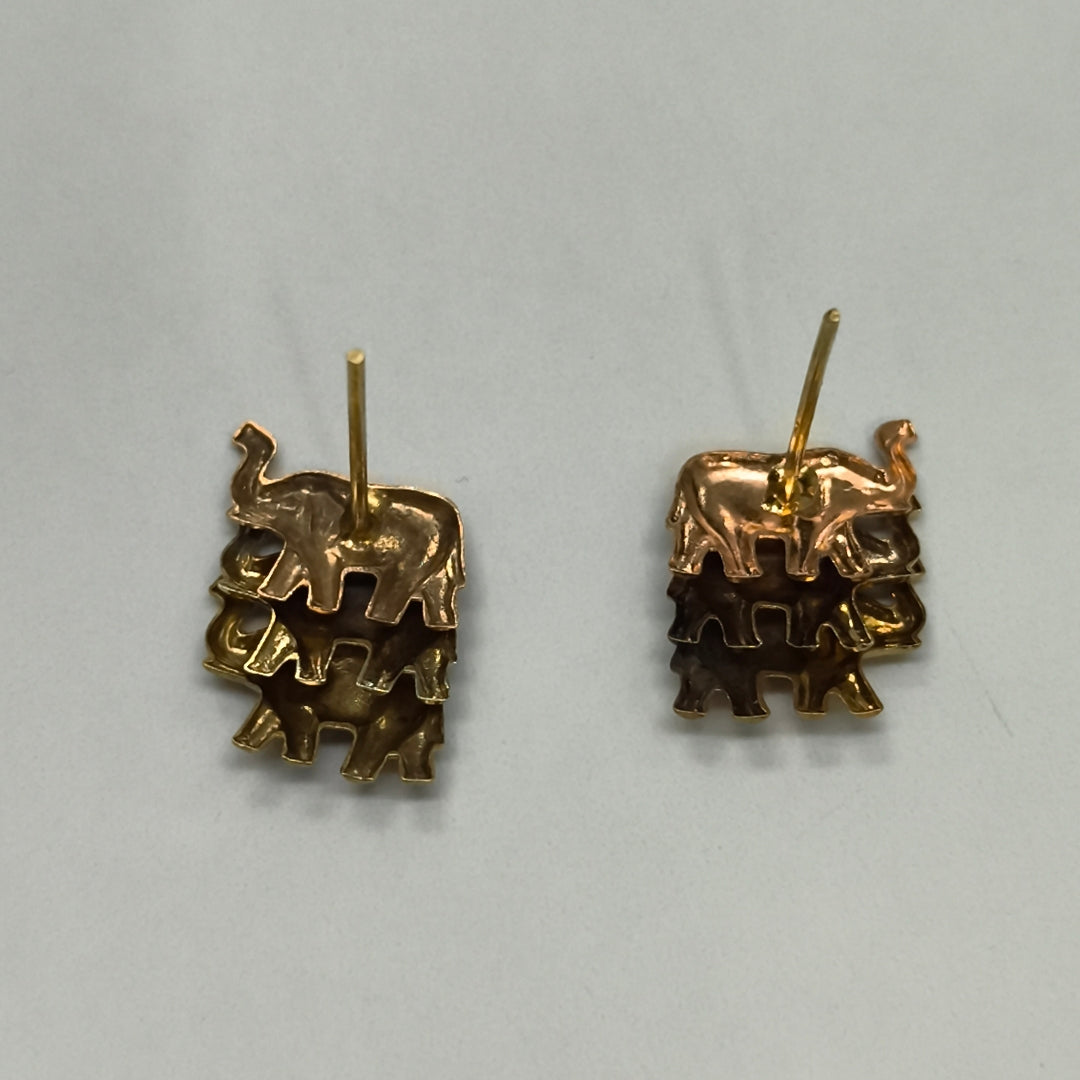 BROQUELES PAR ORO COMBINADO 10 K 2,30 GRMS (SEMINUEVO)
