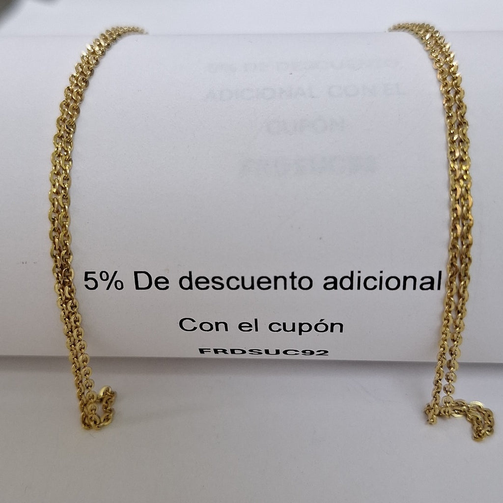 CADENA ORO 14 K 4,90 GRMS (SEMINUEVO)