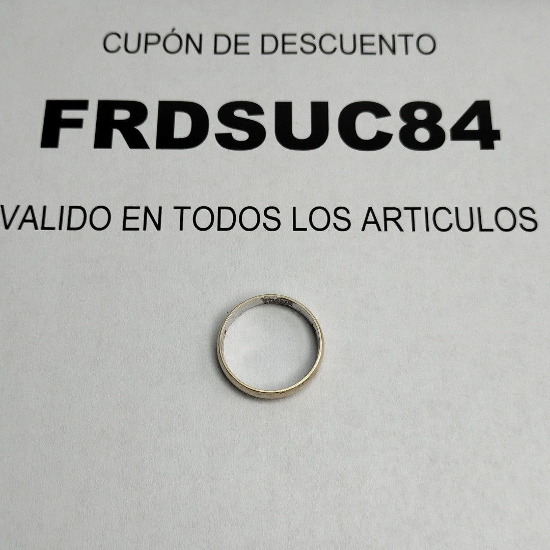 ARGOLLA ORO 14 K 3.2 GRMS (SEMINUEVO)