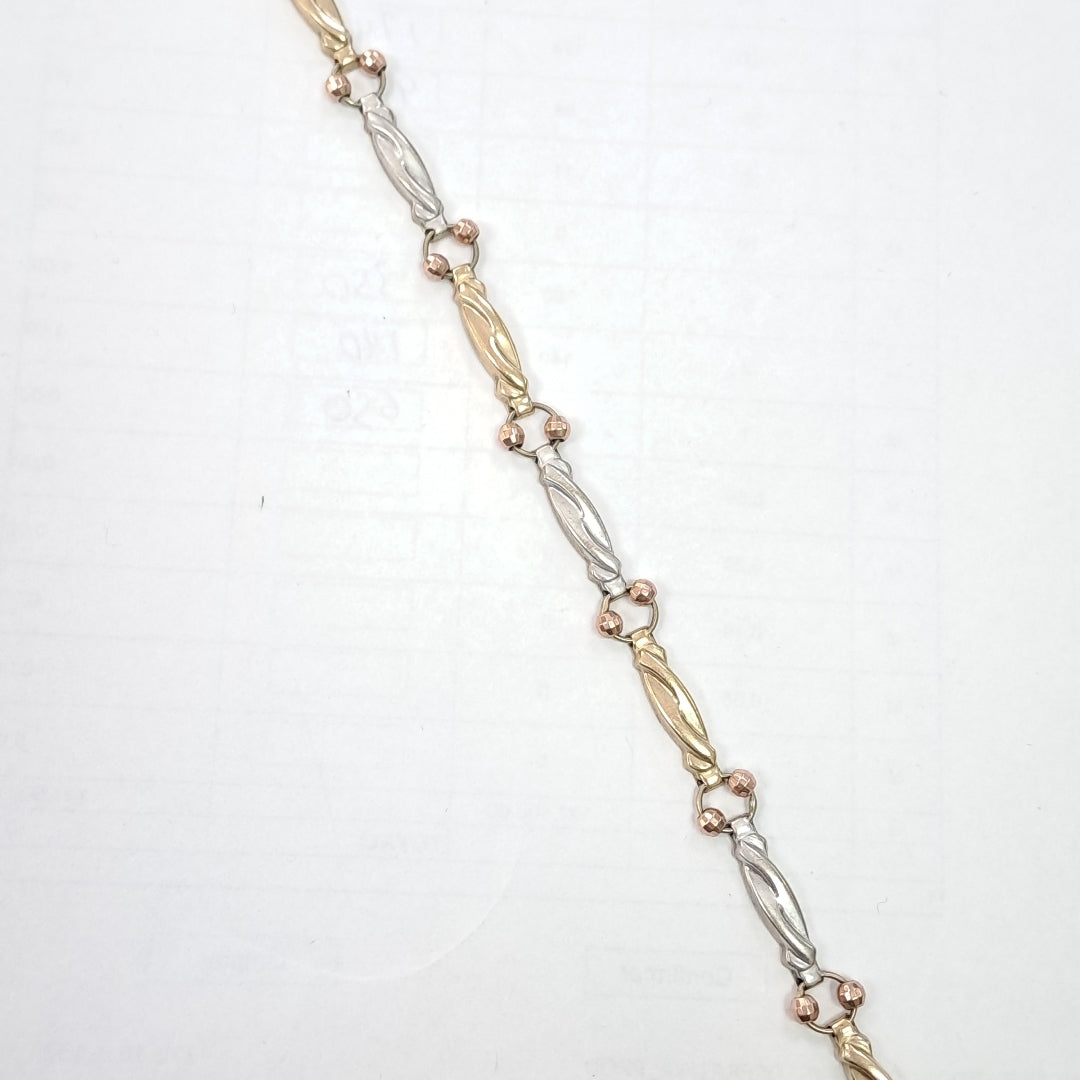 PULSERA ORO 10 K 4.5 GRMS (SEMINUEVO)