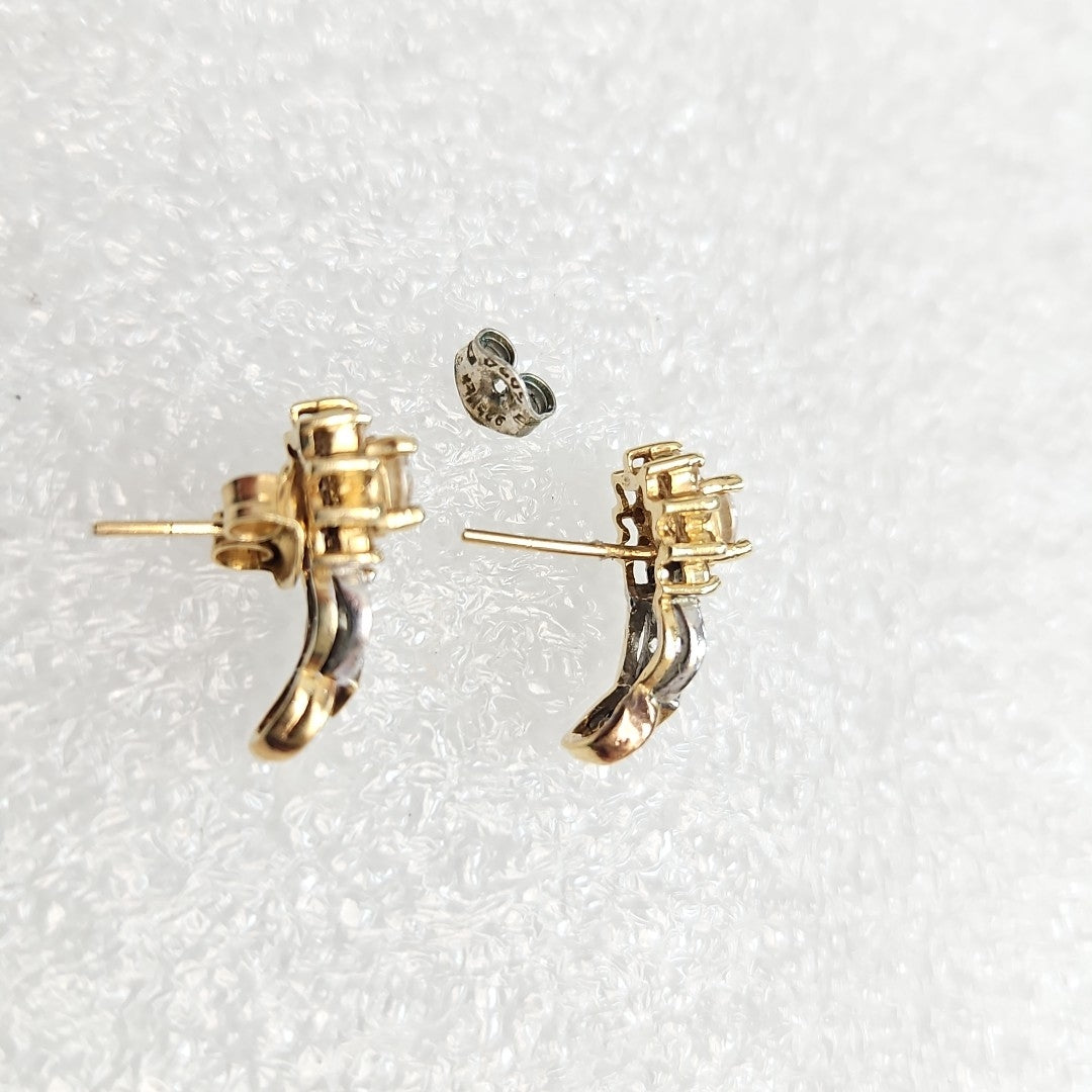 BROQUELES PAR ORO 14 K 3,00 GRMS (SEMINUEVO)