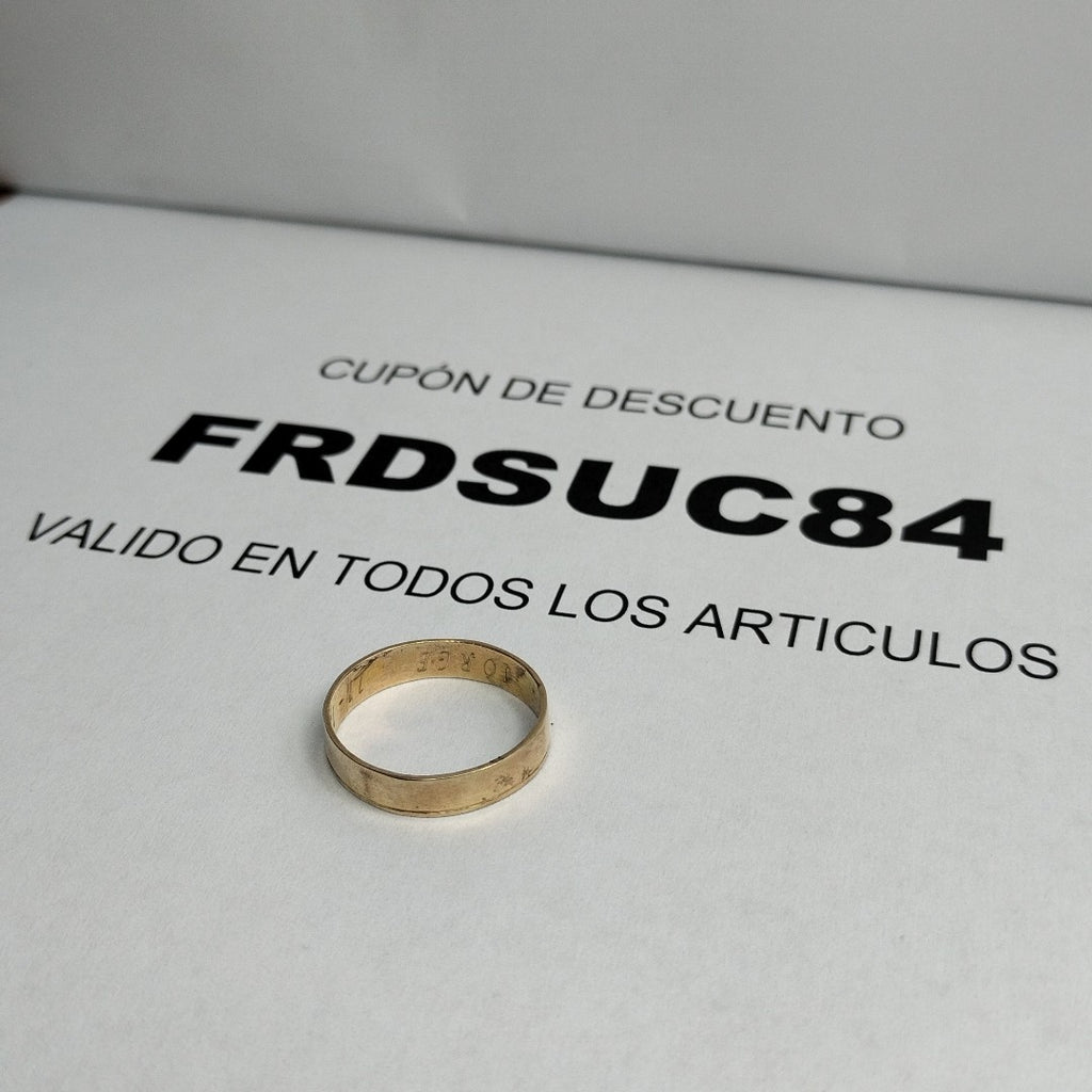 ARGOLLA ORO 8 K 2,10 GRMS (SEMINUEVO)