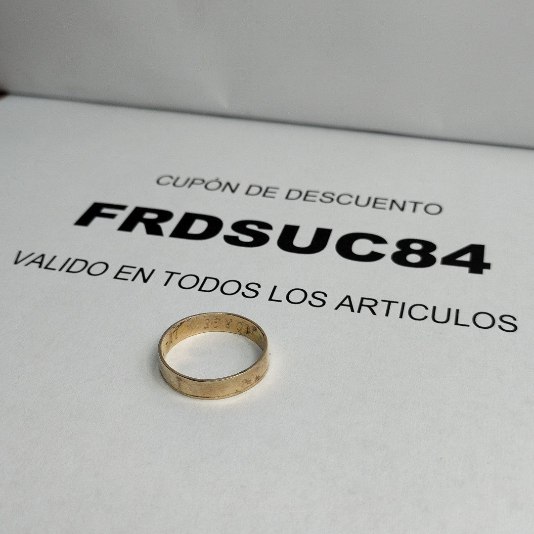 ARGOLLA ORO 8 K 2,10 GRMS (SEMINUEVO)