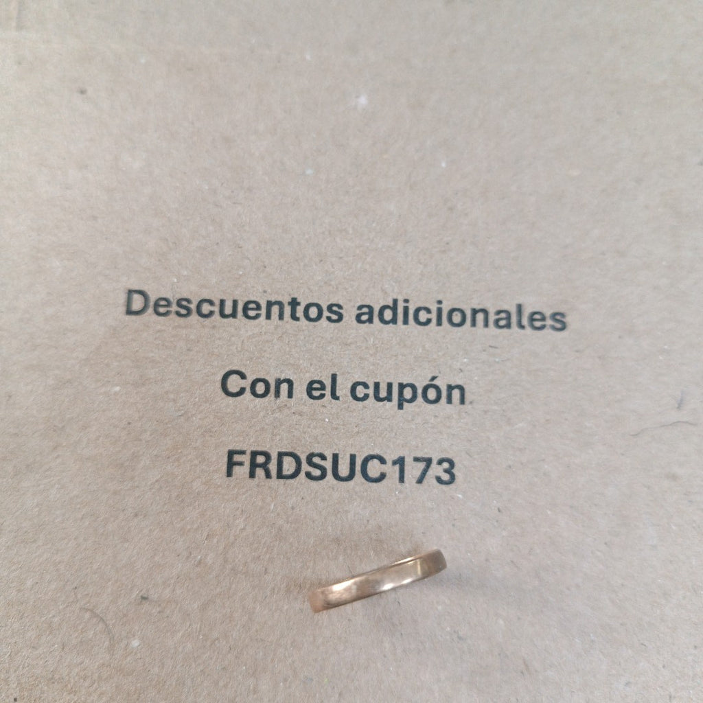 ANILLO ORO 10 K 0,40 GRMS (SEMINUEVO)