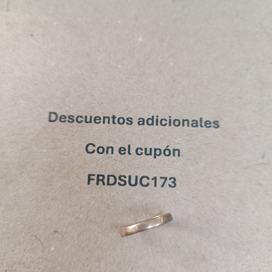 ANILLO ORO 10 K 0,40 GRMS (SEMINUEVO)