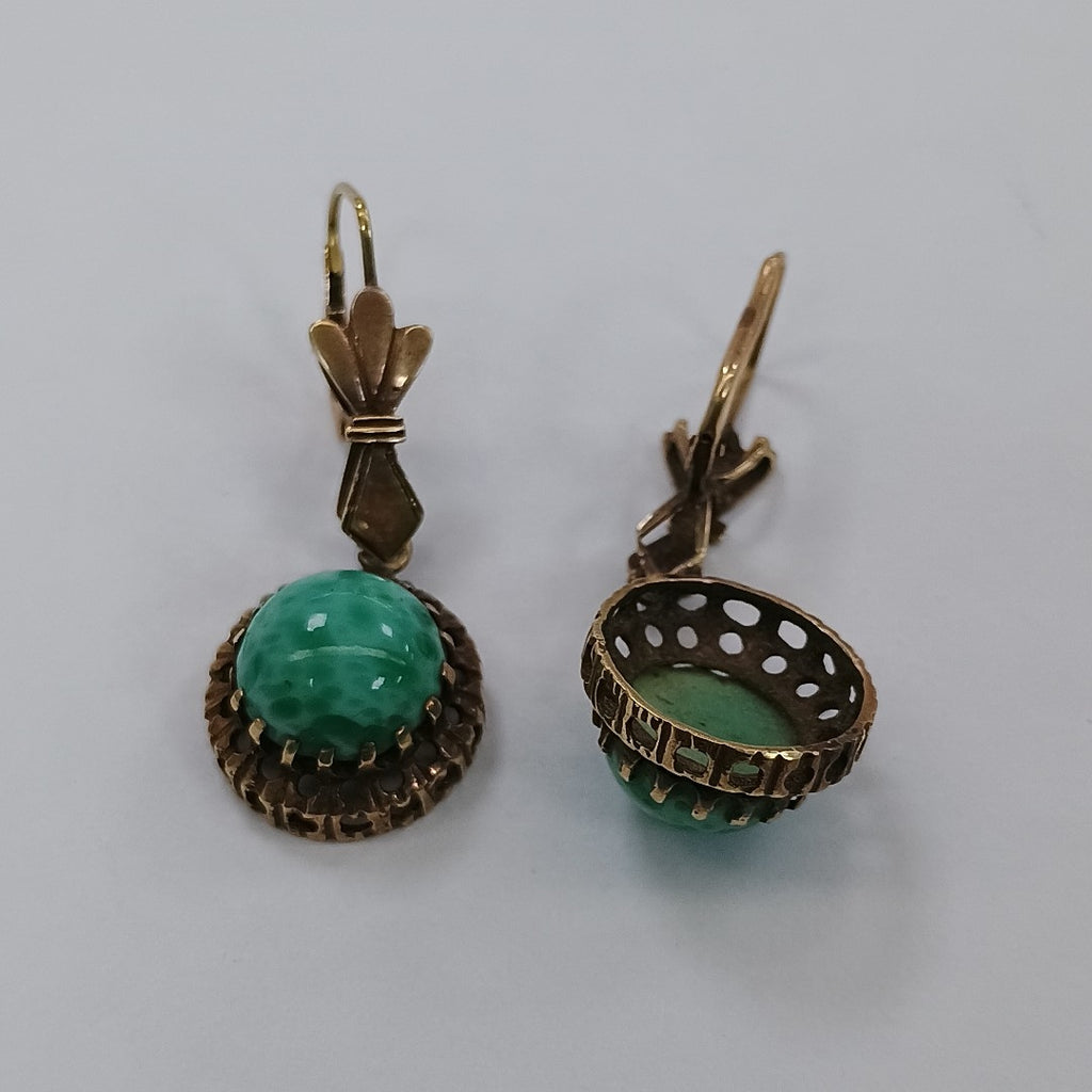 ARETES PAR ORO 14 K 5.1 GRMS (SEMINUEVO)