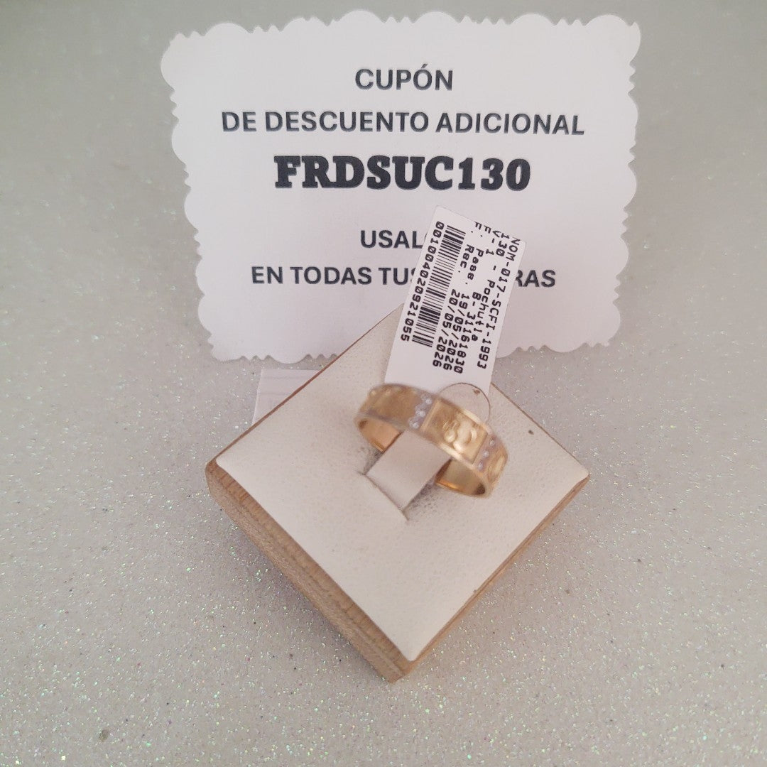 ARGOLLA ORO 14 K 2.3 GRMS (SEMINUEVO)