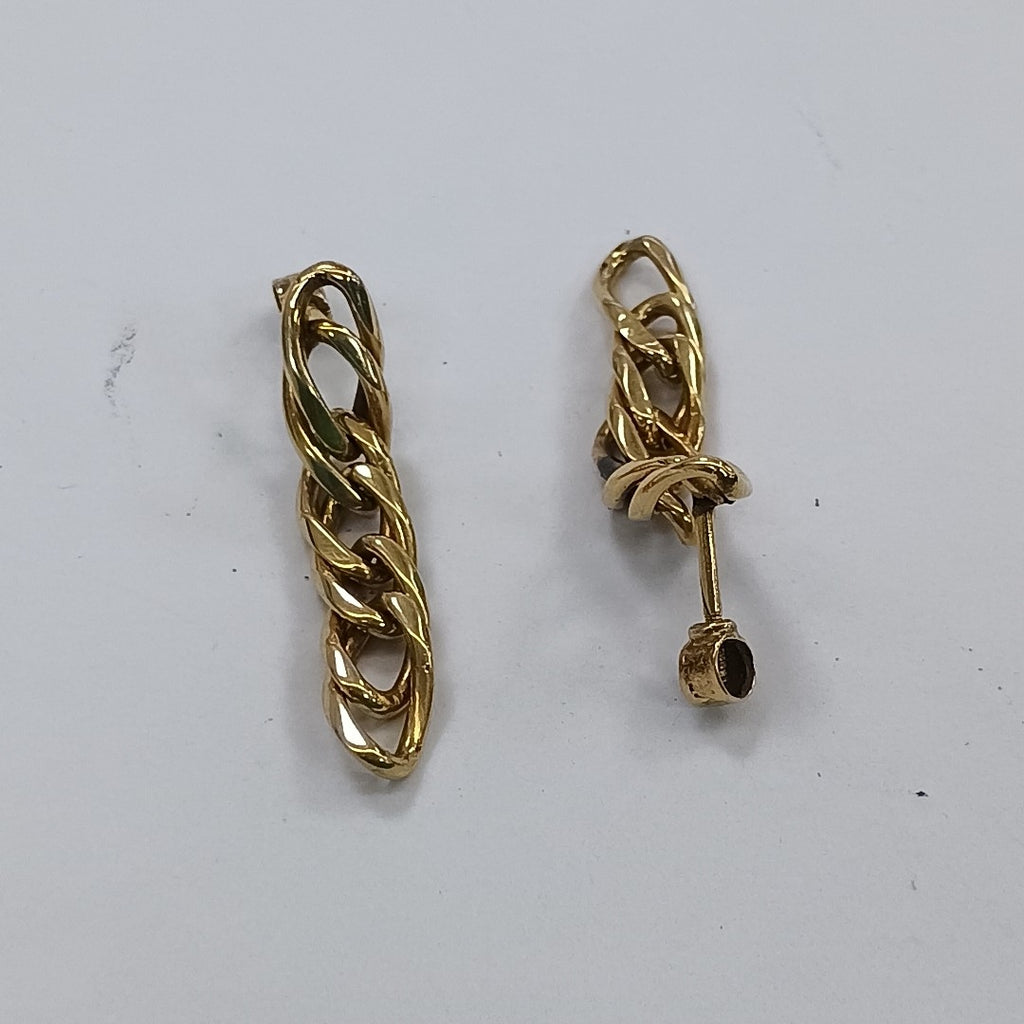 ARETES PAR ORO 14 K 3.3 GRMS (SEMINUEVO)