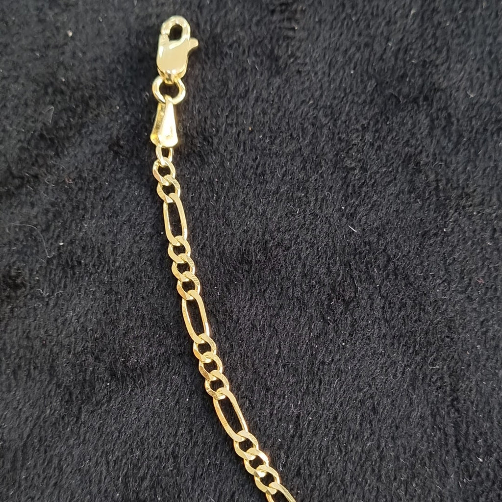 PULSERAS 3X1 ORO 14K 18 CM 1.8 GR (NUEVO)