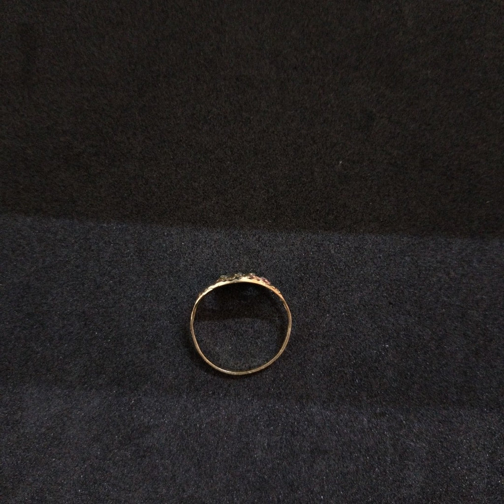 ANILLITO ORO COMBINADO 10 K 1,20 GRMS (SEMINUEVO)