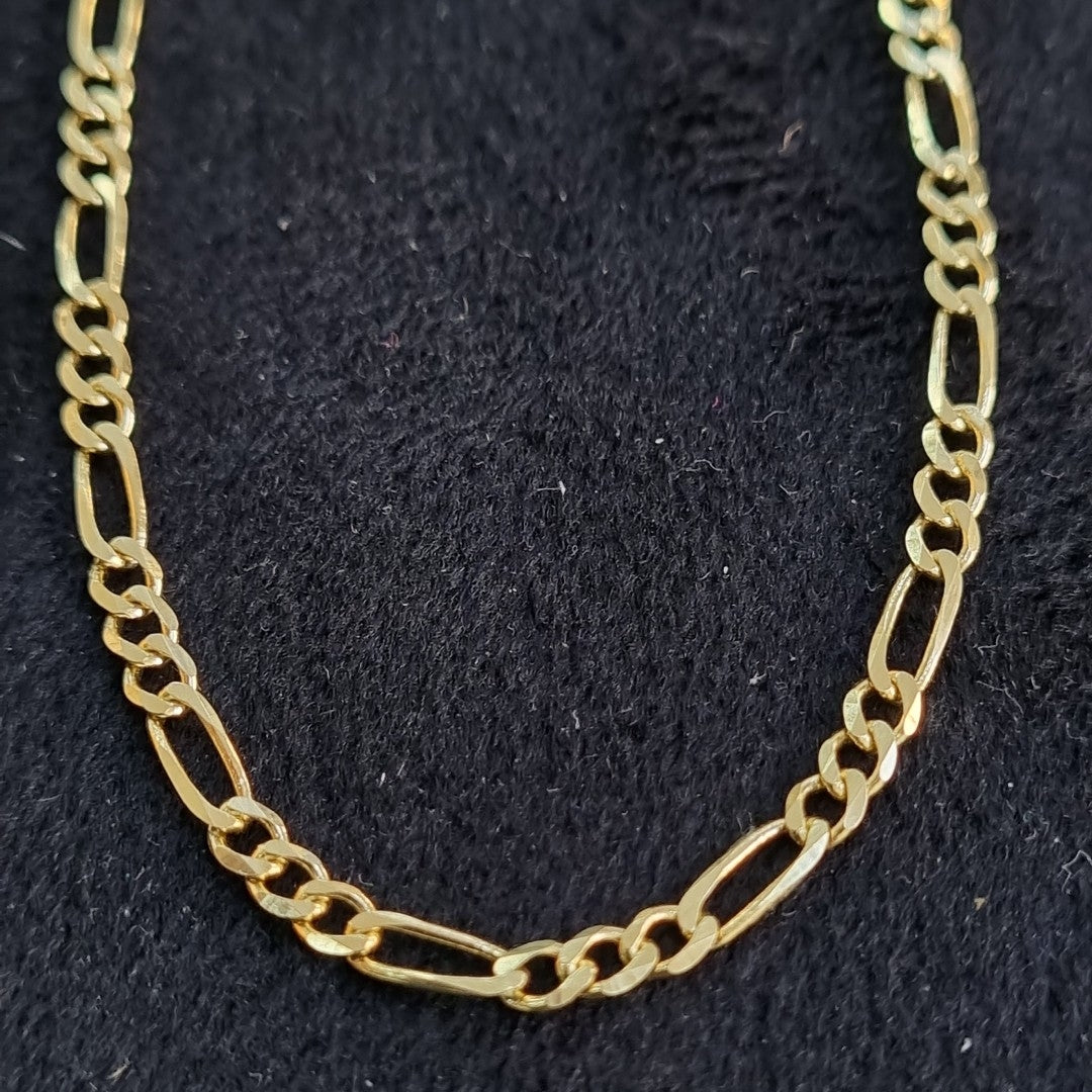 PULSERAS 3X1 ORO 14K 18 CM 1.8 GR (NUEVO)