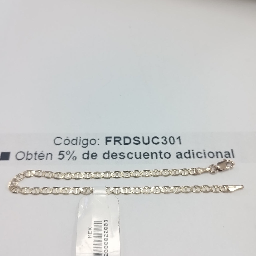 PULSERAS TEJIDO GUCHI ORO 14K 16 CM 2 GR (NUEVO)
