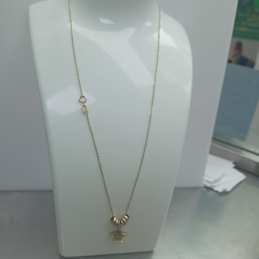 GARGANTILLA ORO 14 K 2.5 GRMS (SEMINUEVO)