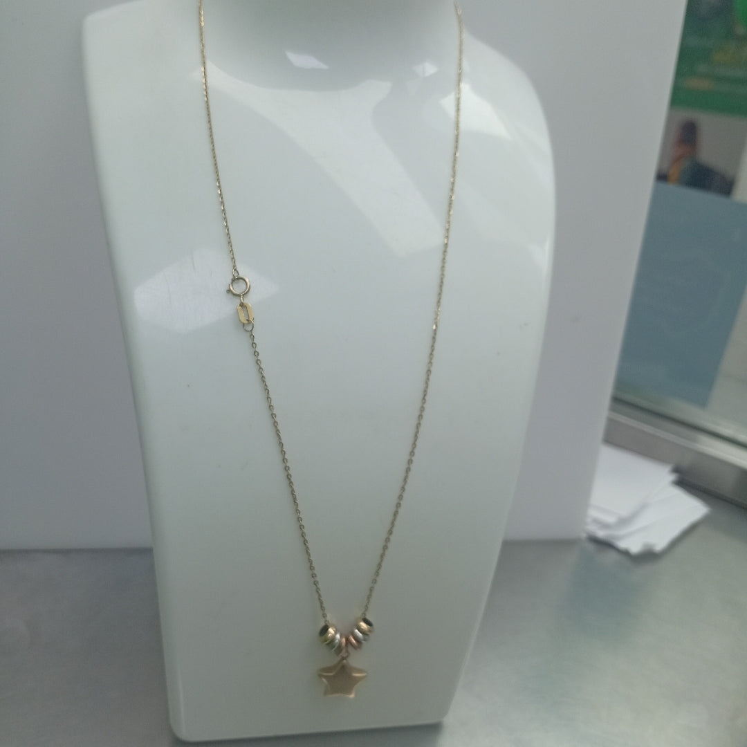GARGANTILLA ORO 14 K 2.5 GRMS (SEMINUEVO)