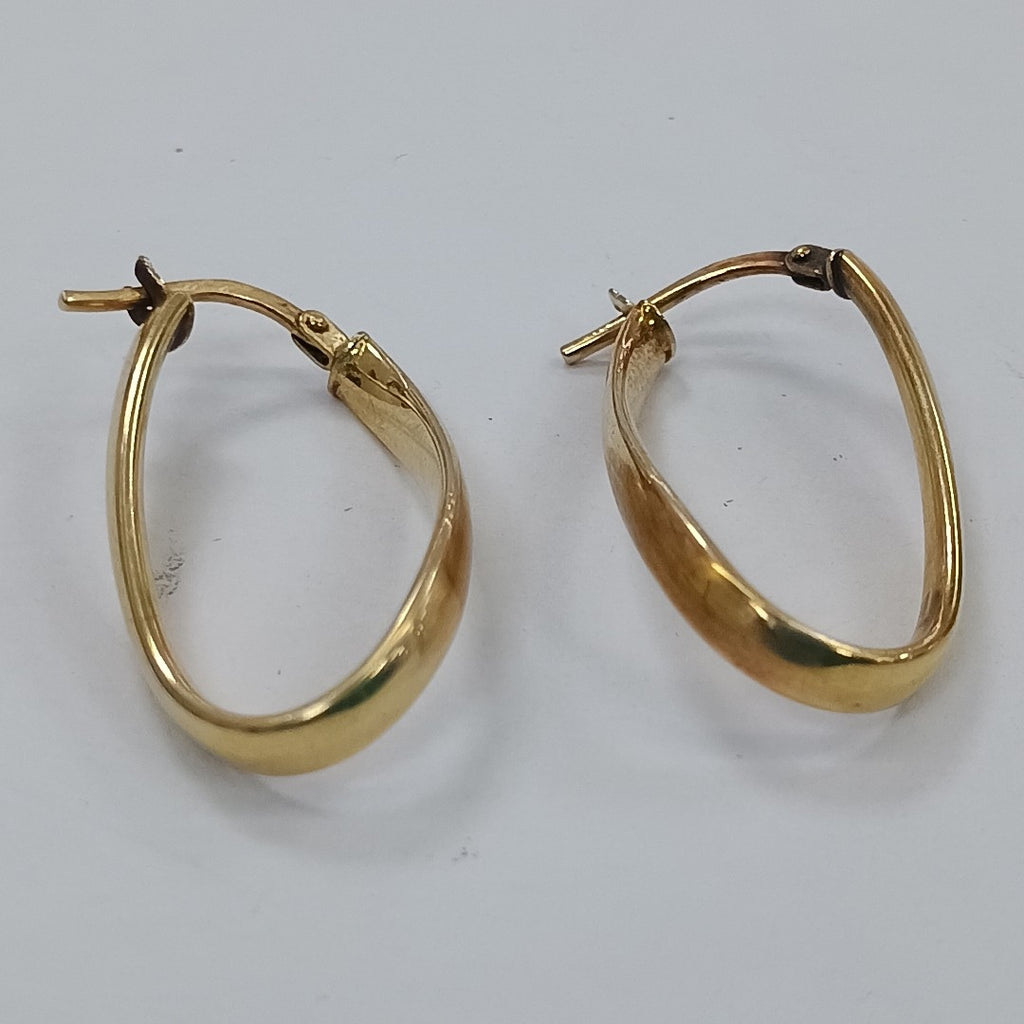 ARRACADAS PAR ORO 14 K 1.7 GRMS (SEMINUEVO)