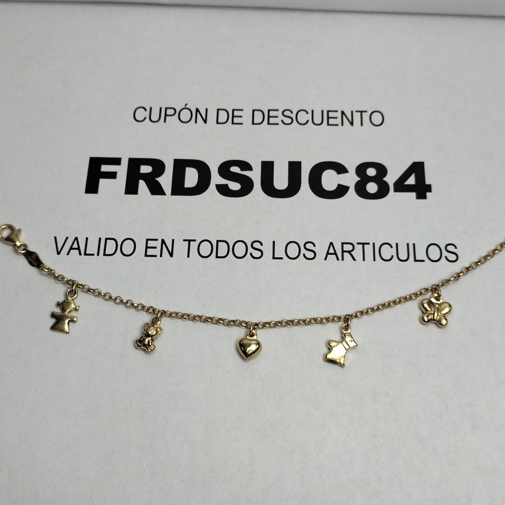 PULSERA ORO 14 K 3,90 GRMS (SEMINUEVO)