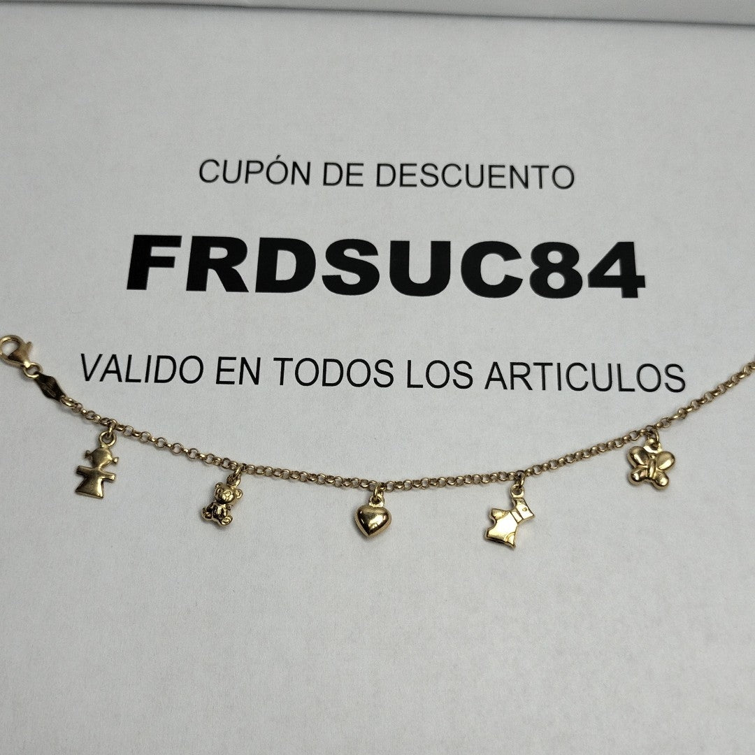 PULSERA ORO 14 K 3,90 GRMS (SEMINUEVO)
