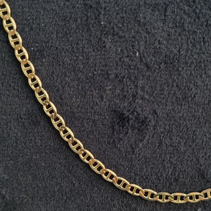 CADENAS TEJIDO GUCHI ORO 10K 55 CM 7.7 GR (NUEVO)