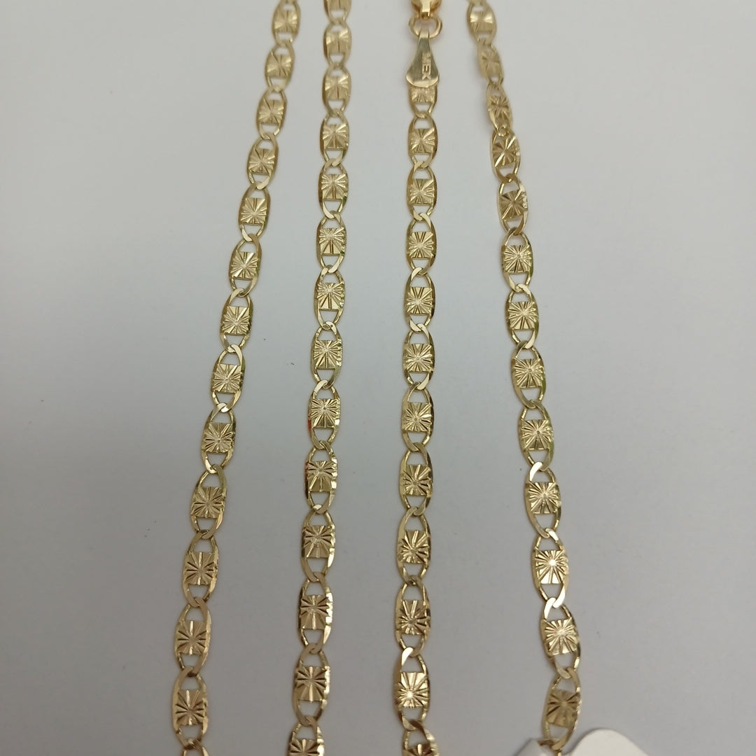 CADENAS GUCHI ORO 14K 55 CM 6.9 GR (NUEVO)