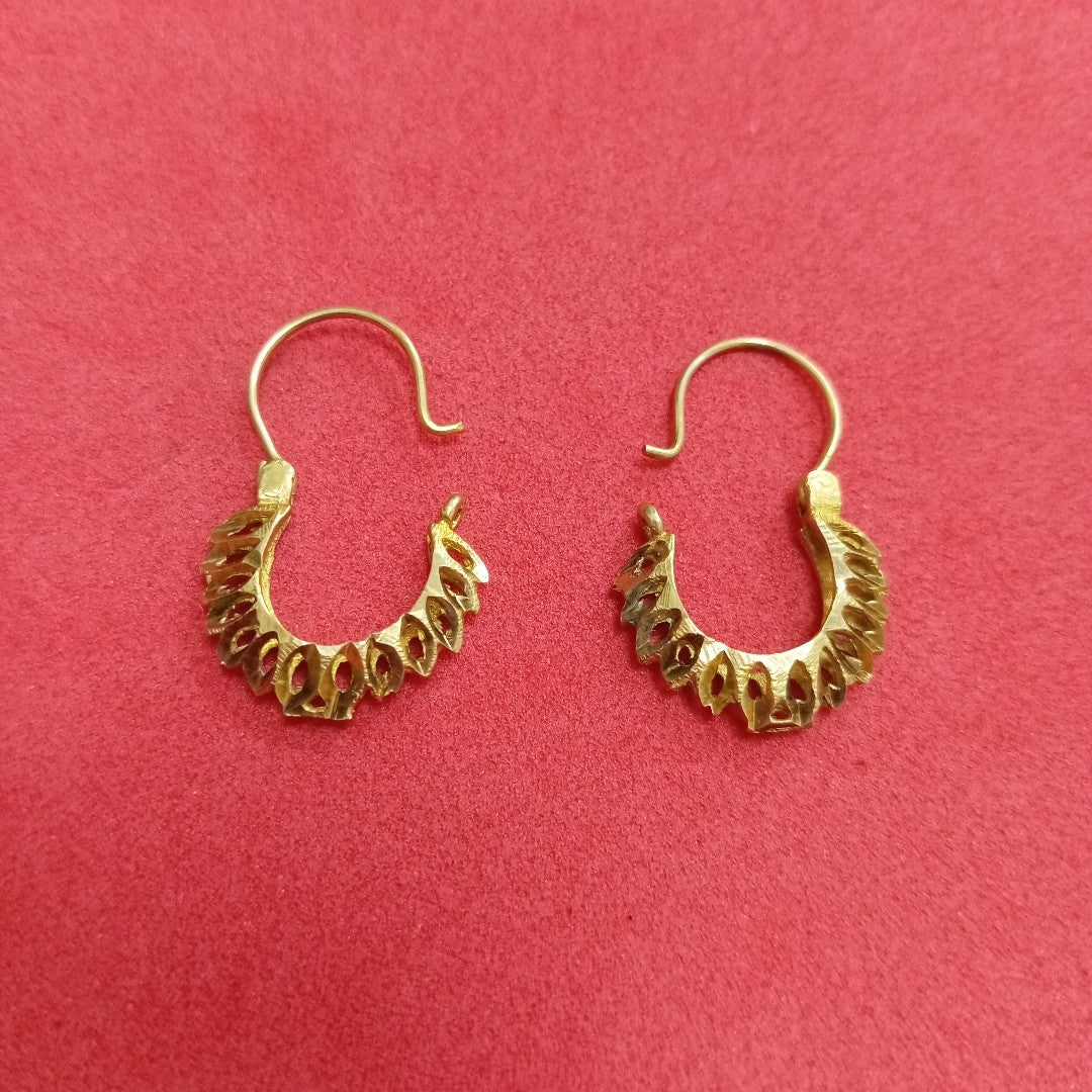 ARRACADAS PAR ORO 10 K 2,00 GRMS (SEMINUEVO)