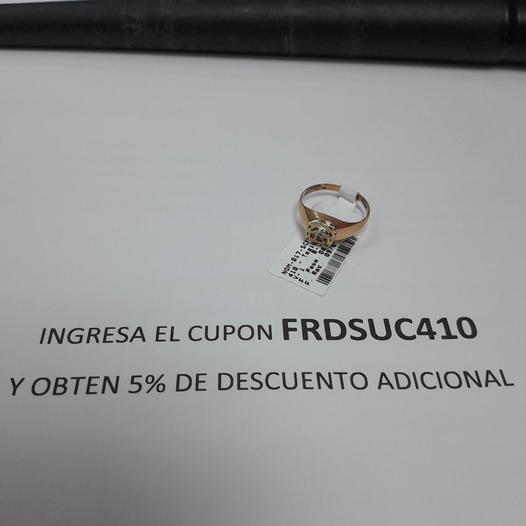 ANILLITO ORO 10 K 1.3 GRMS (SEMINUEVO)
