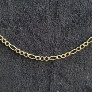 CADENAS TEJIDO 3X1 ORO 10K 60 CM 3.3 GR (NUEVO)
