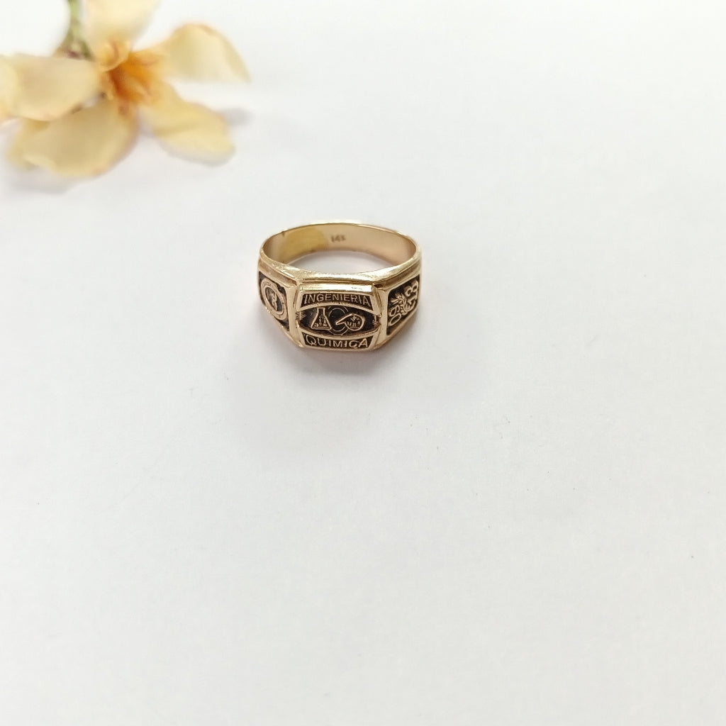 ANILLO ORO 10 K 3.6 GRMS (SEMINUEVO)