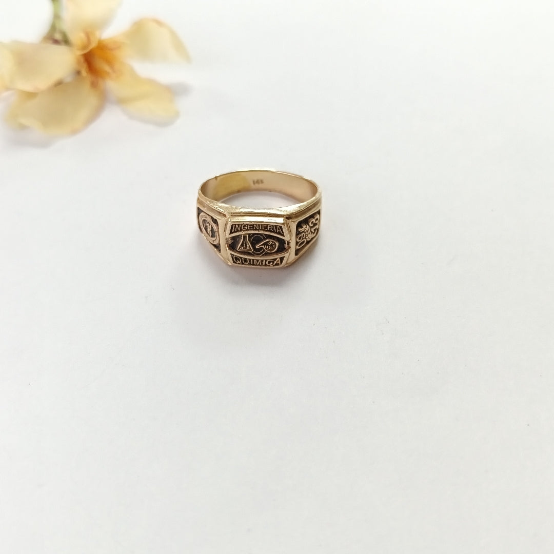 ANILLO ORO 10 K 3.6 GRMS (SEMINUEVO)