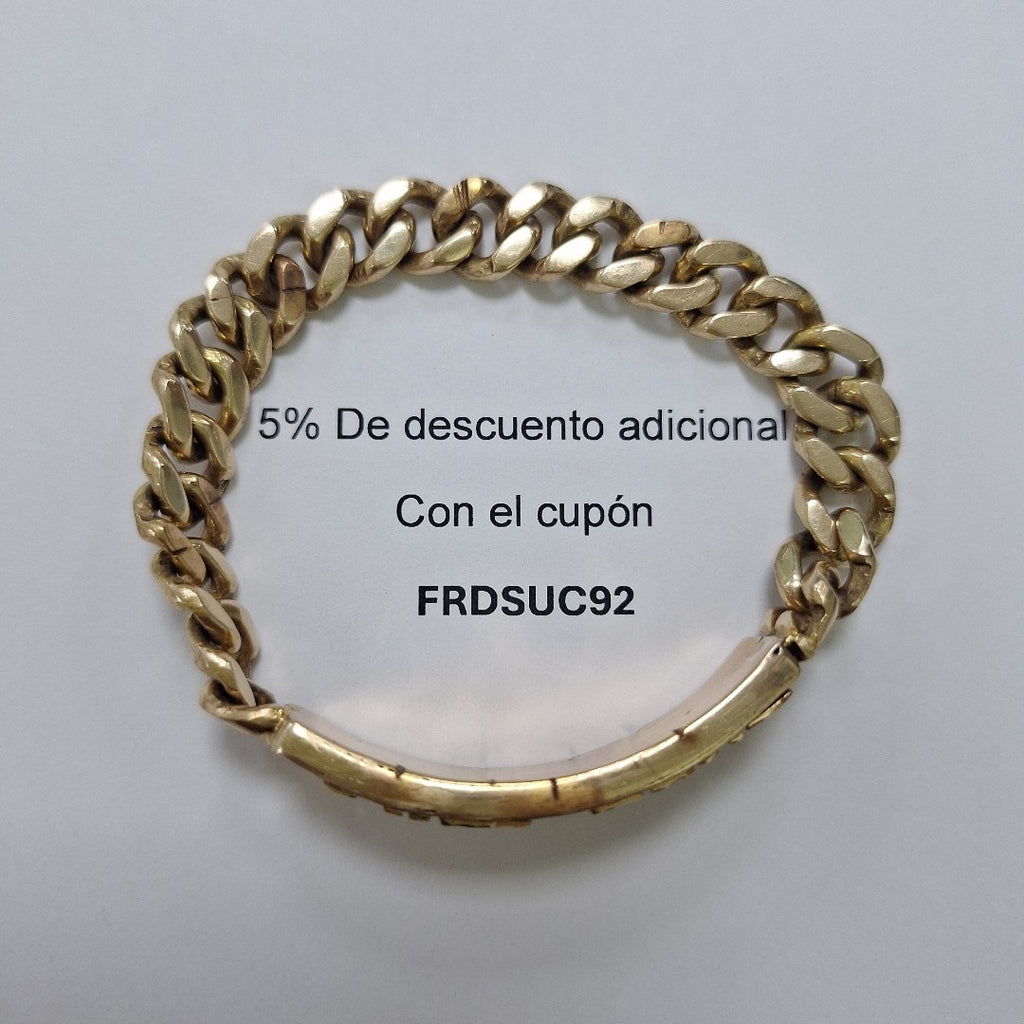ESCLAVA ORO 10 K 36,90 GRMS (SEMINUEVO)