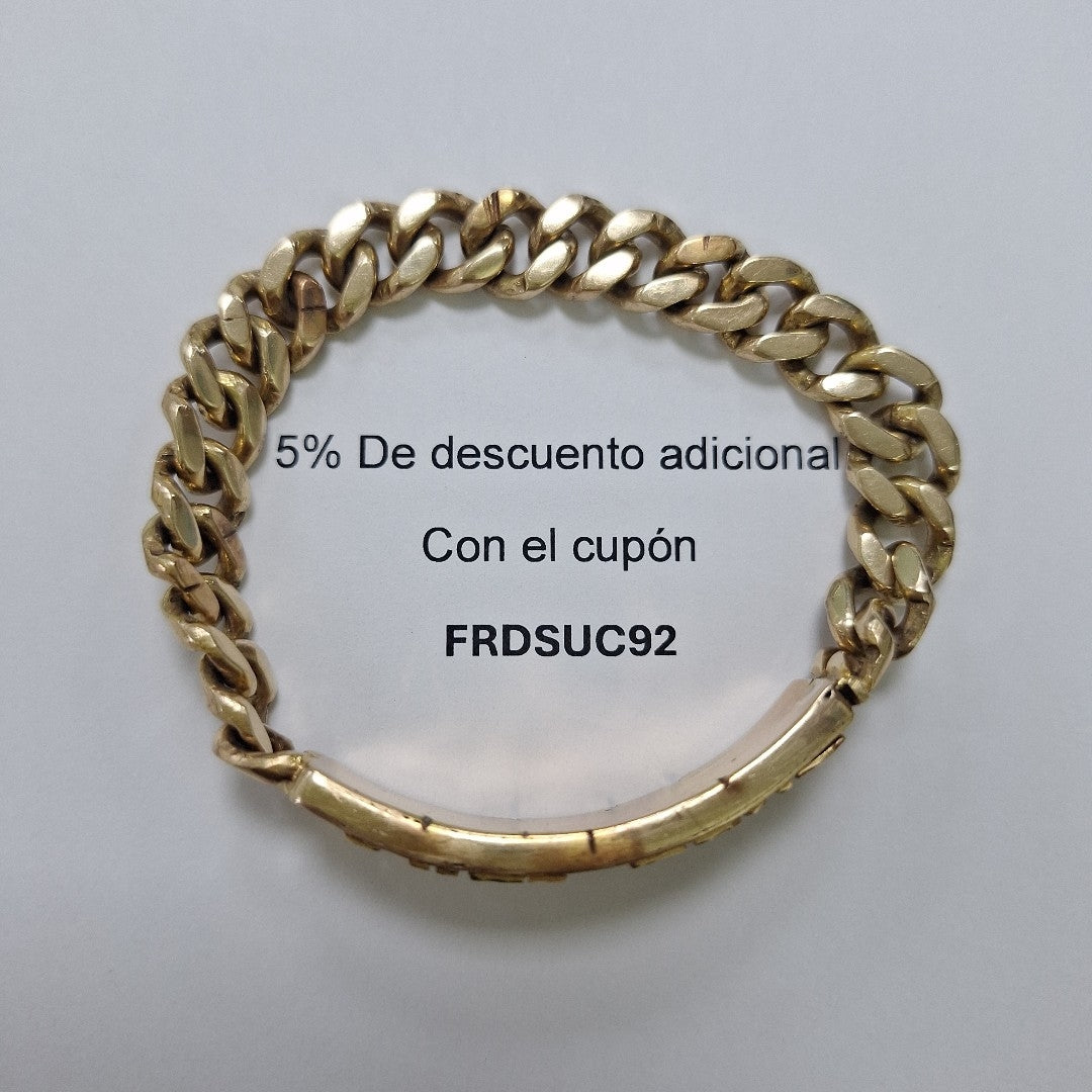 ESCLAVA ORO 10 K 36,90 GRMS (SEMINUEVO)