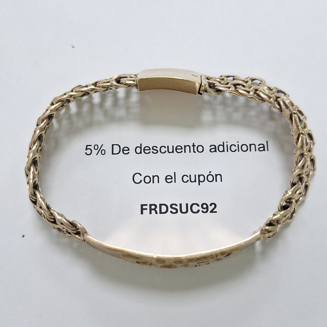 ESCLAVA ORO 10 K 33.3 GRMS (SEMINUEVO)