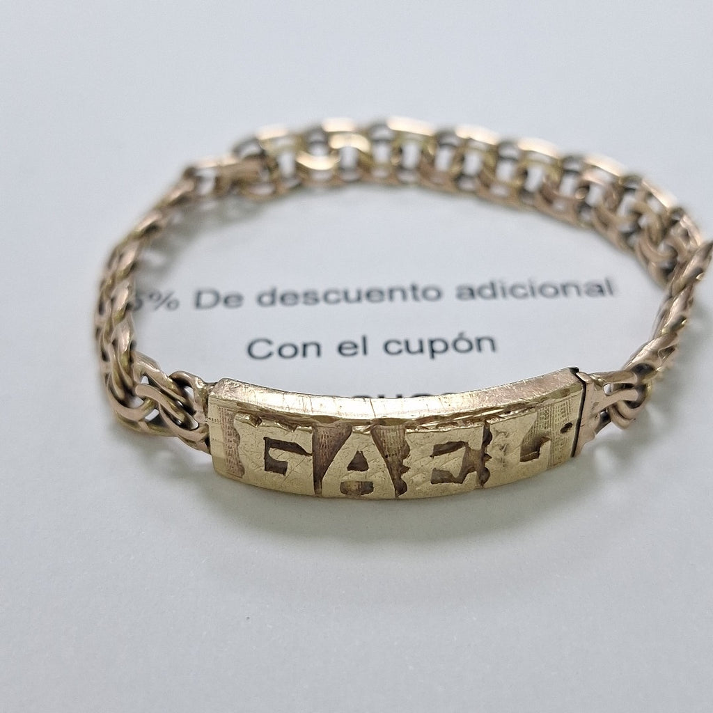 ESCLAVA ORO 10 K 17.1 GRMS (SEMINUEVO)
