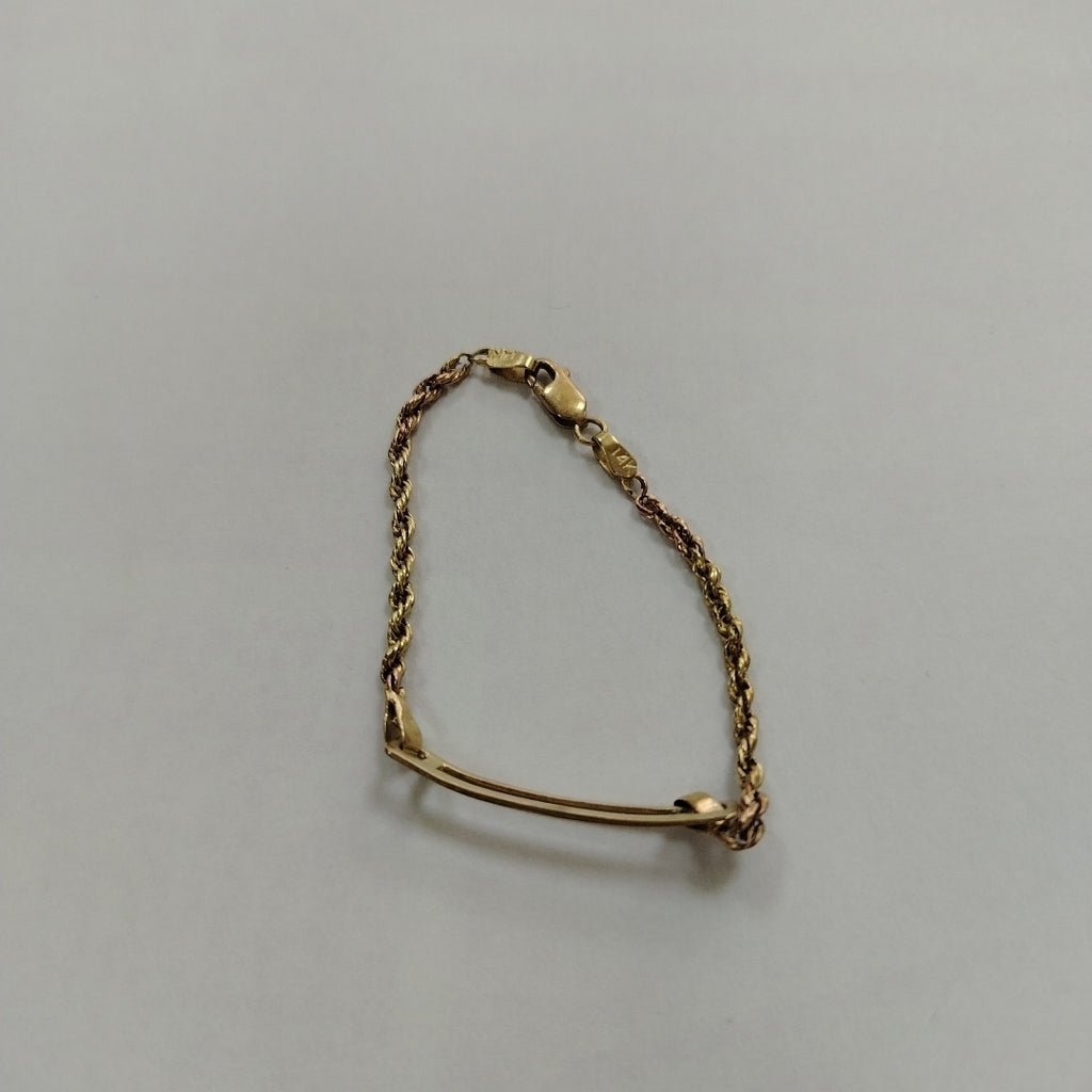 ESCLAVA ORO,ORO COMBINADO 14 K 3,70 GRMS (SEMINUEVO)