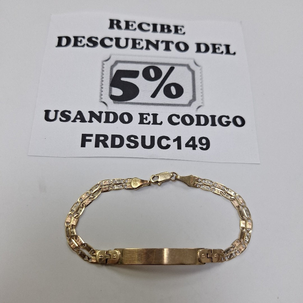 ESCLAVA ORO 10 K 5.1 GRMS (SEMINUEVO)