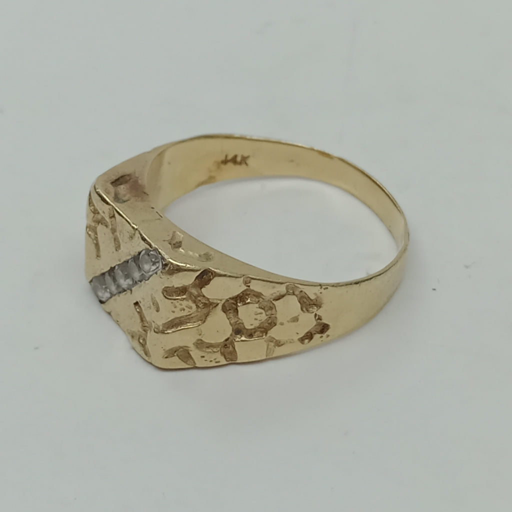 ANILLO ORO 14 K 7,00 GRMS (SEMINUEVO)