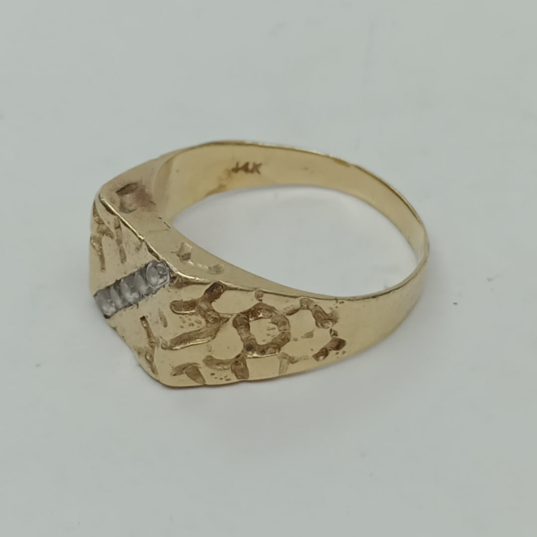 ANILLO ORO 14 K 7,00 GRMS (SEMINUEVO)