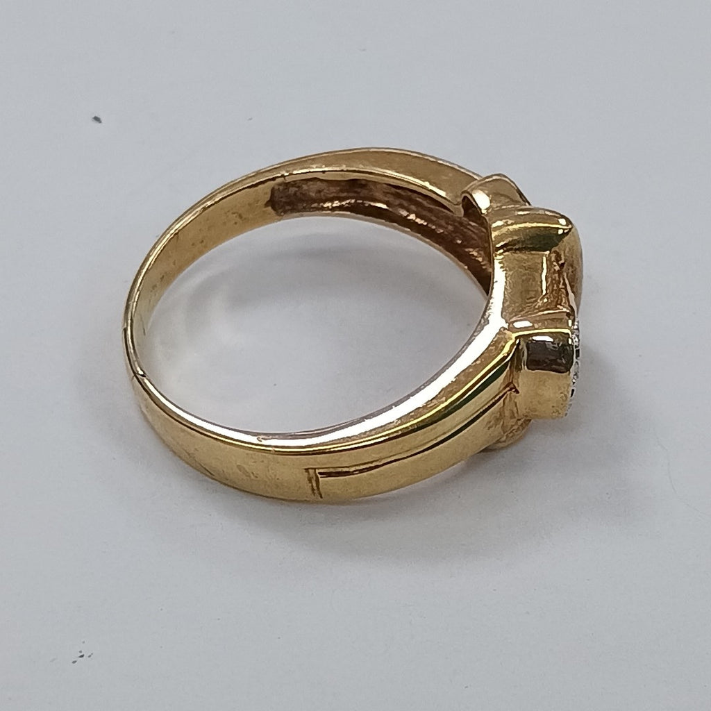 ANILLO ORO 14 K 4.5 GRMS (SEMINUEVO)