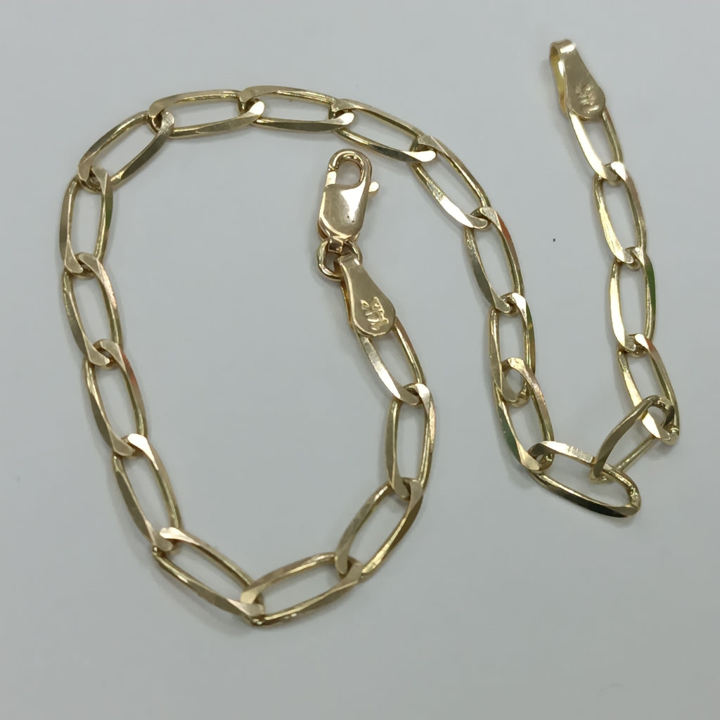 PULSERA TEJIDO ESLABONES 4.6G 21 CM (NUEVO)