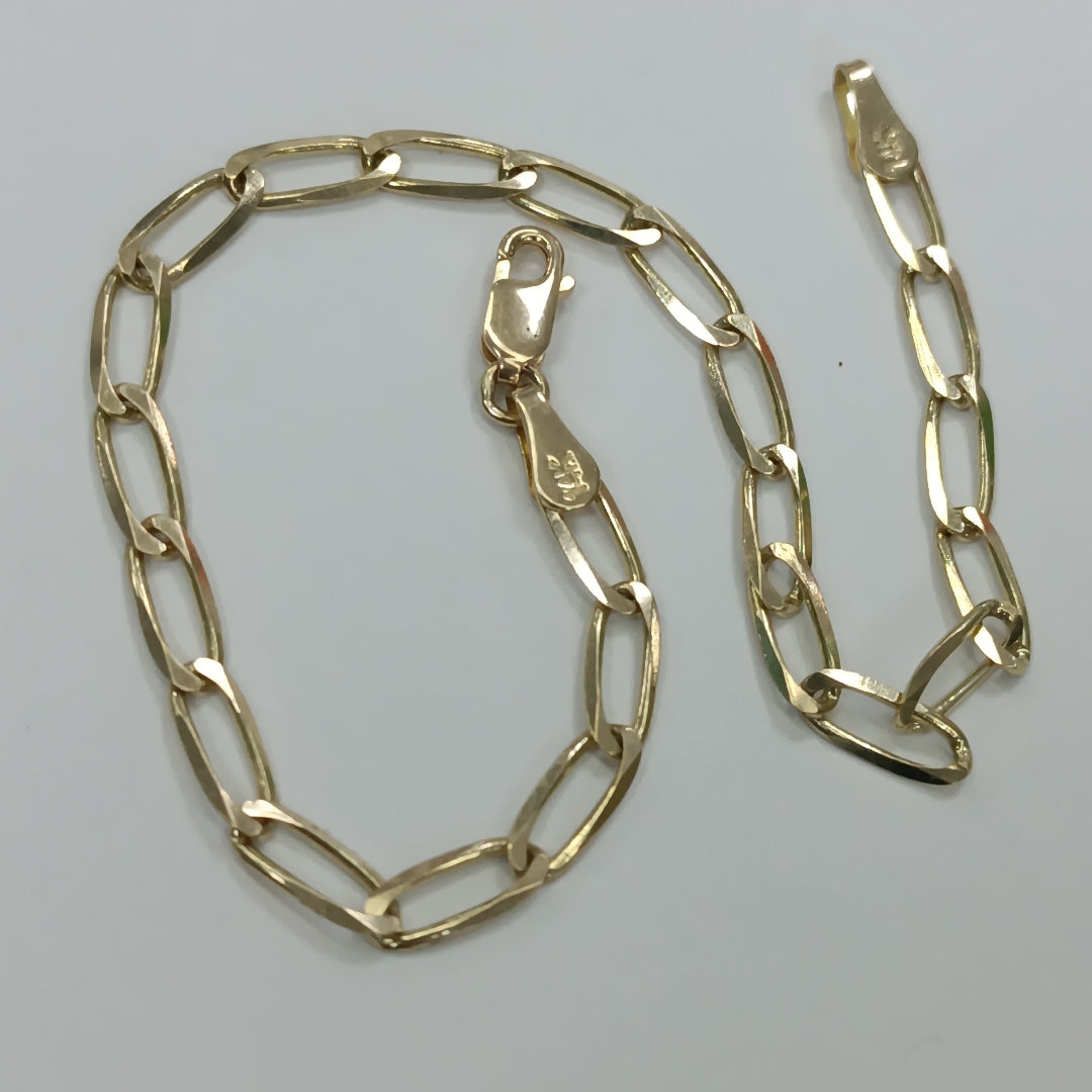PULSERA TEJIDO ESLABONES 4.6G 21 CM (NUEVO)