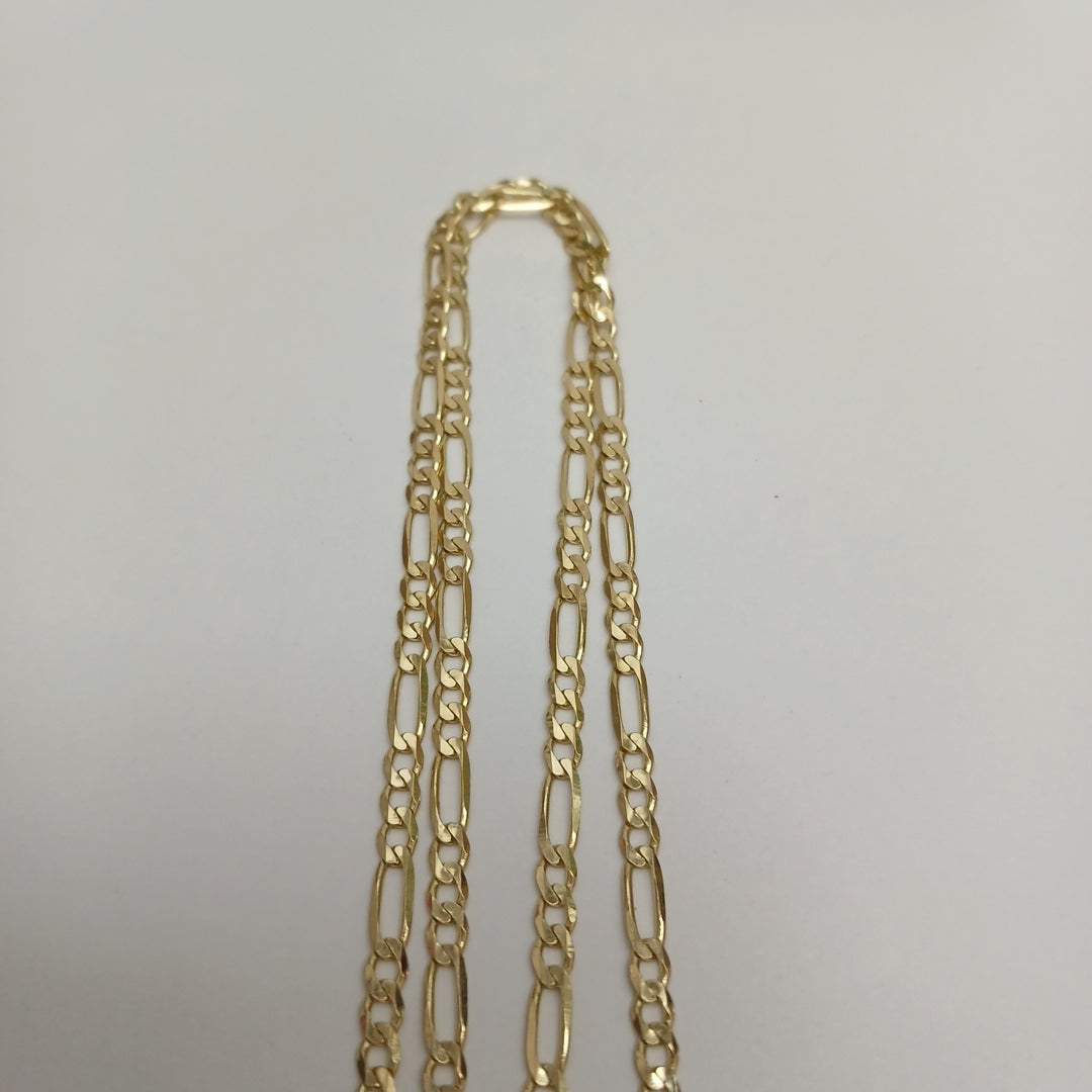 CADENAS 3X1 ORO 14K 60 CM 7.9 GR (NUEVO)