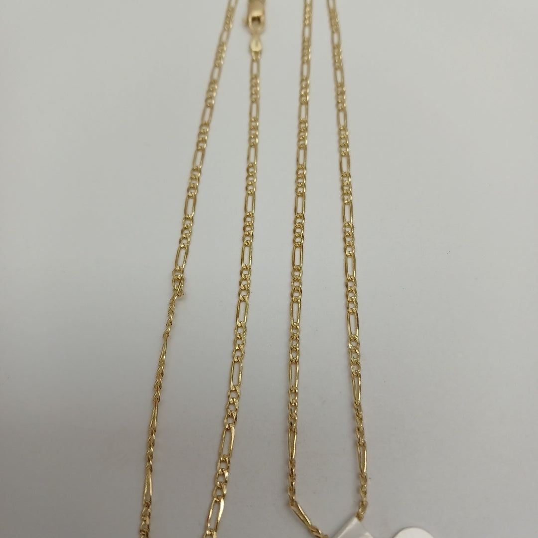 CADENAS 3X1 ORO 14K 55 CM 3.8 GR (NUEVO)