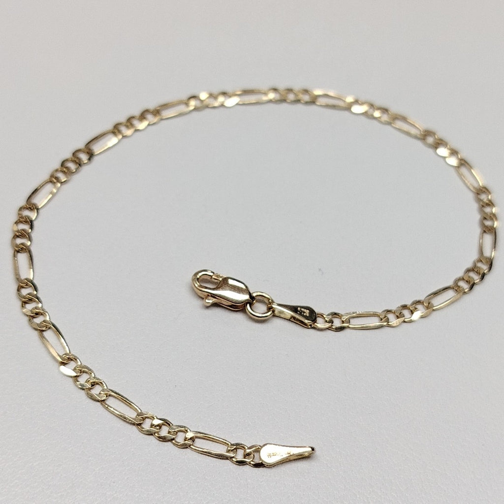 PULSERAS 3X1 ORO 14K 18 CM 1.8 GR (NUEVO)