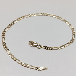 PULSERAS 3X1 ORO 14K 18 CM 1.8 GR (NUEVO)
