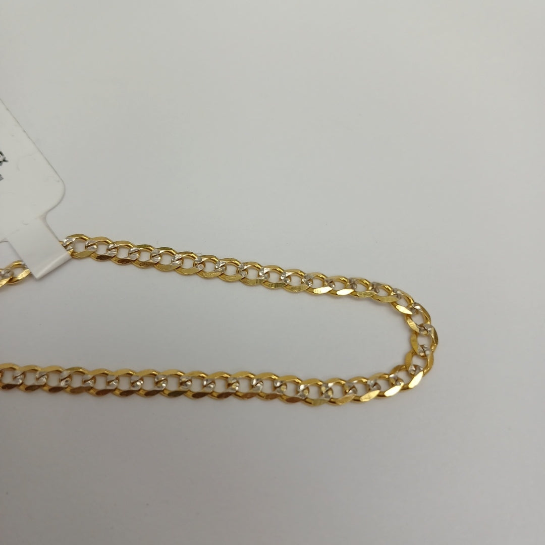 PULSERA BARBADA RODIO 3.1G 18 CM (NUEVO)