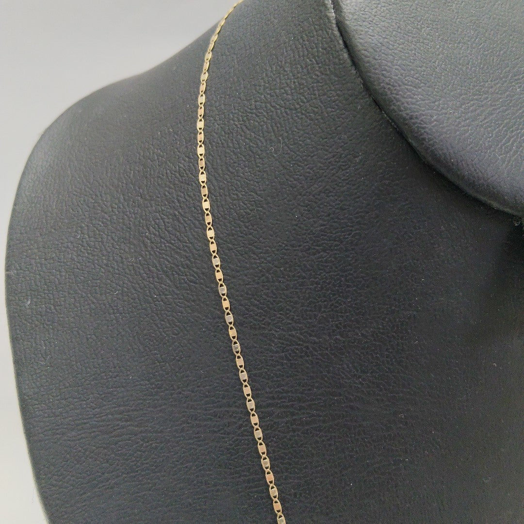 CADENA ORO 14 K 0.9 GRMS (SEMINUEVO)